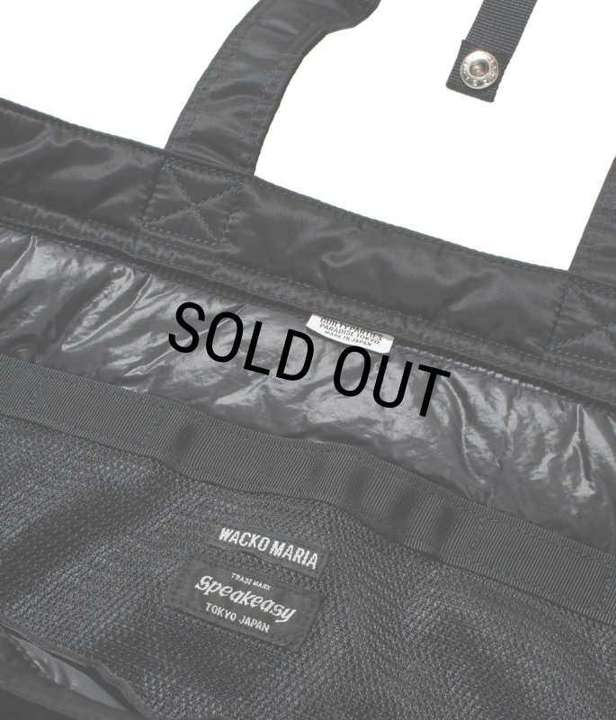 WACKO MARIA/SPEAK EASY / NYLON 12 inch RECORD BAG（BLACK
