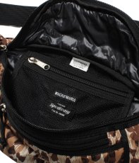 画像3: WACKO MARIA/SPEAK EASY / LEOPARD WAIST BAG（BEIGE）［レオパードウエストバッグ-25秋冬］ (3)