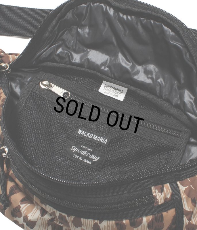 WACKO MARIA/SPEAK EASY / LEOPARD WAIST BAG（BEIGE）［レオパード