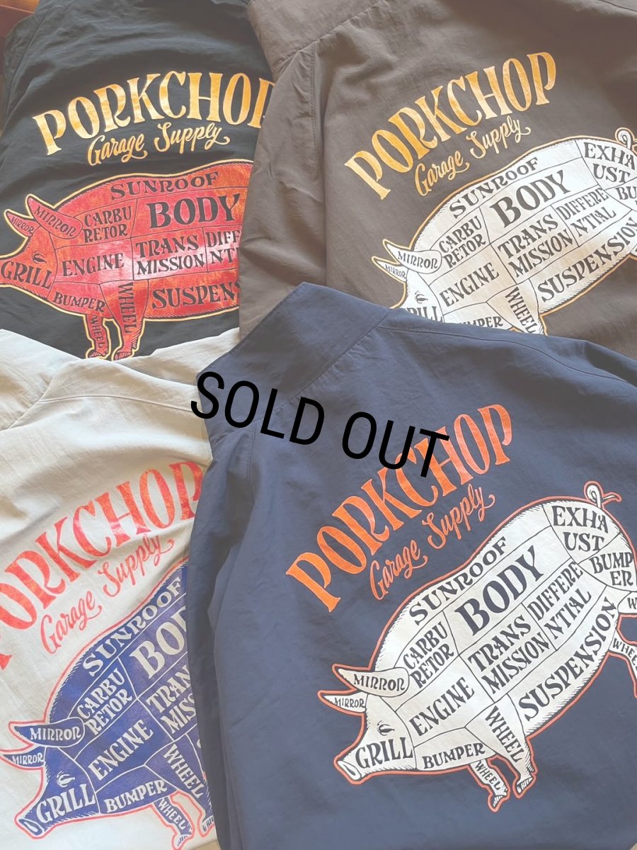 画像8: PORKCHOP/PORK BACK NYLON JKT（GRAY）［ポークバックナイロンJKT-25秋冬］ (8)