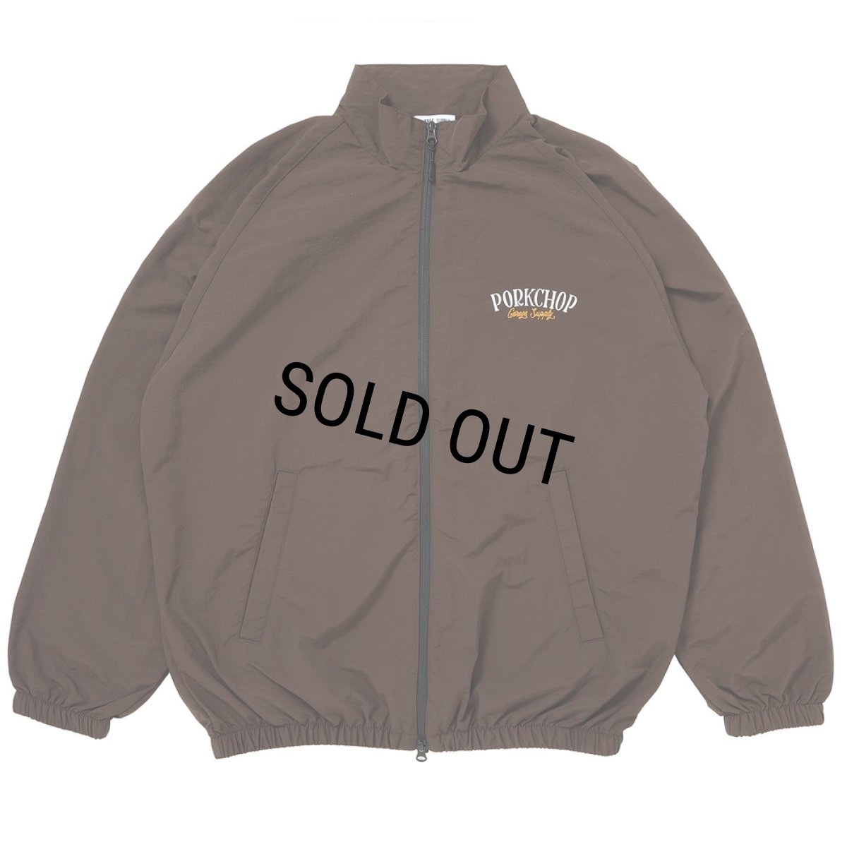 画像2: PORKCHOP/PORK BACK NYLON JKT（DARK BROWN）［ポークバックナイロンJKT-25秋冬］ (2)