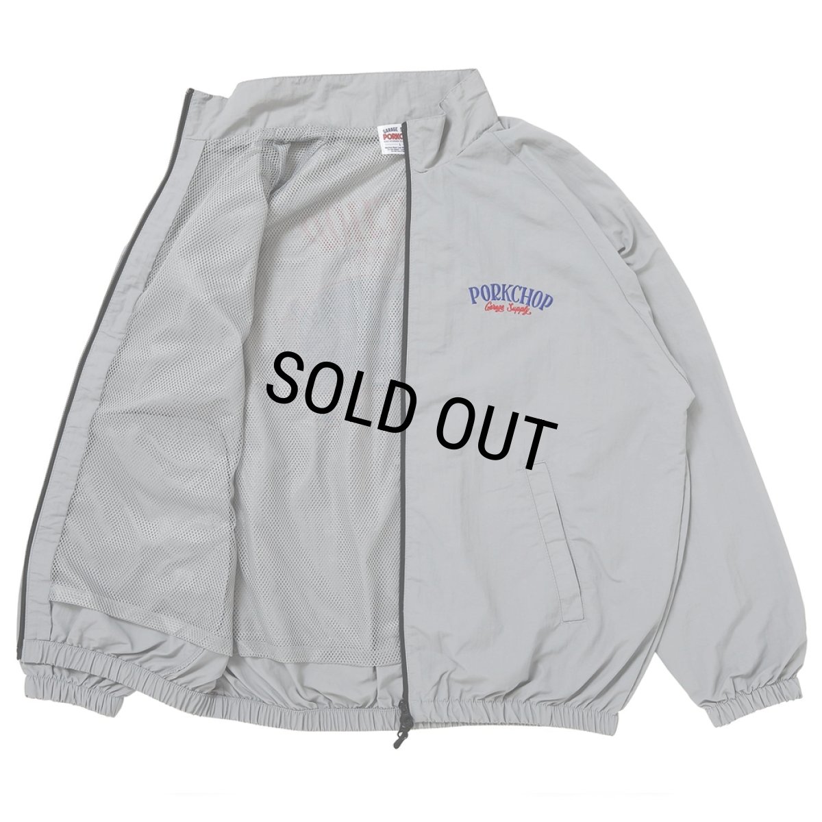 画像3: PORKCHOP/PORK BACK NYLON JKT（GRAY）［ポークバックナイロンJKT-25秋冬］ (3)