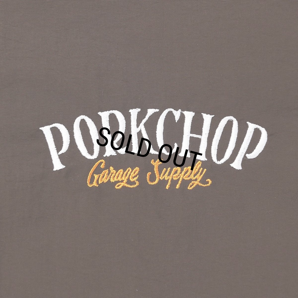 画像5: PORKCHOP/PORK BACK NYLON JKT（DARK BROWN）［ポークバックナイロンJKT-25秋冬］ (5)