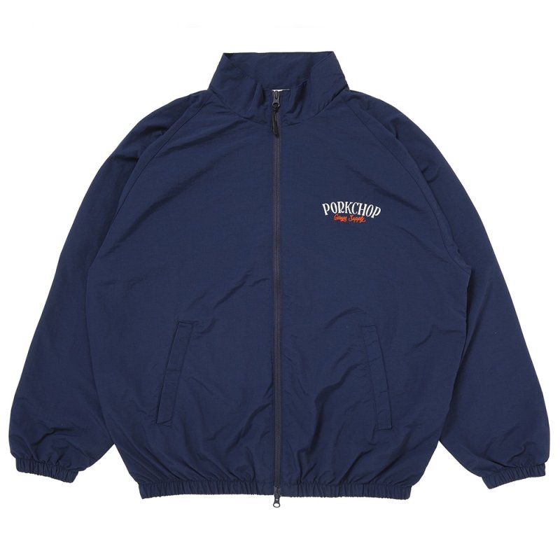 画像1: PORKCHOP/PORK BACK NYLON JKT（NAVY）［ポークバックナイロンJKT-25秋冬］