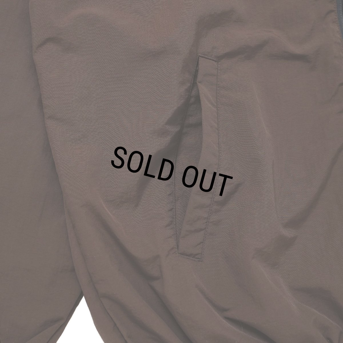 画像6: PORKCHOP/PORK BACK NYLON JKT（DARK BROWN）［ポークバックナイロンJKT-25秋冬］ (6)