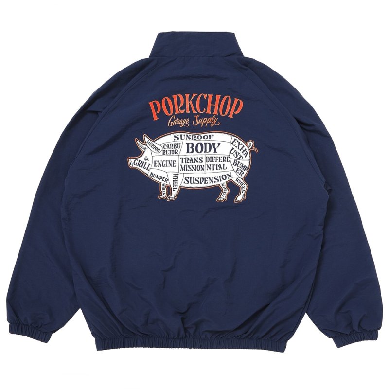 画像2: PORKCHOP/PORK BACK NYLON JKT（NAVY）［ポークバックナイロンJKT-25秋冬］