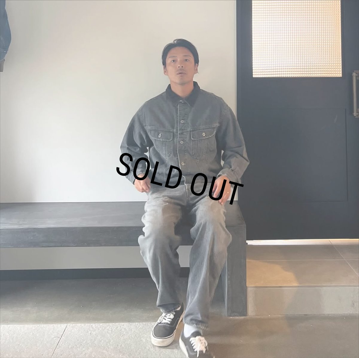 画像10: 【30%OFF】ROUGH AND RUGGED/BANKS（BLACK）［ユーズド加工デニムパンツ-25秋冬］ (10)