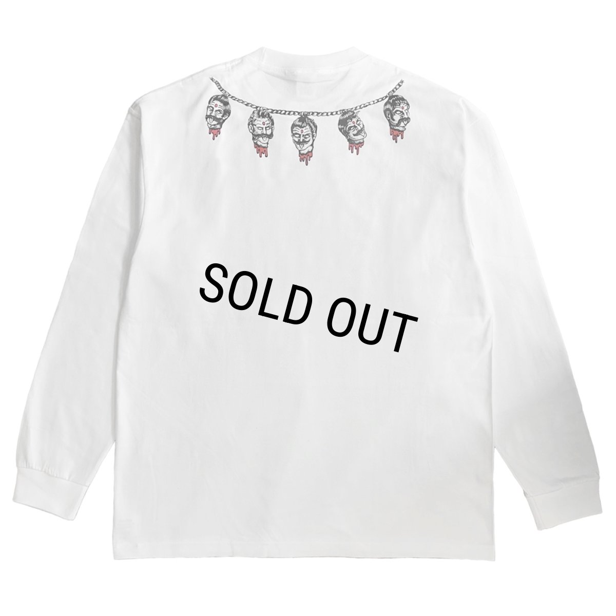 画像2: exodus/KALI MA L/S T SHIRT（WHITE）［プリント長袖T-25秋冬］ (2)