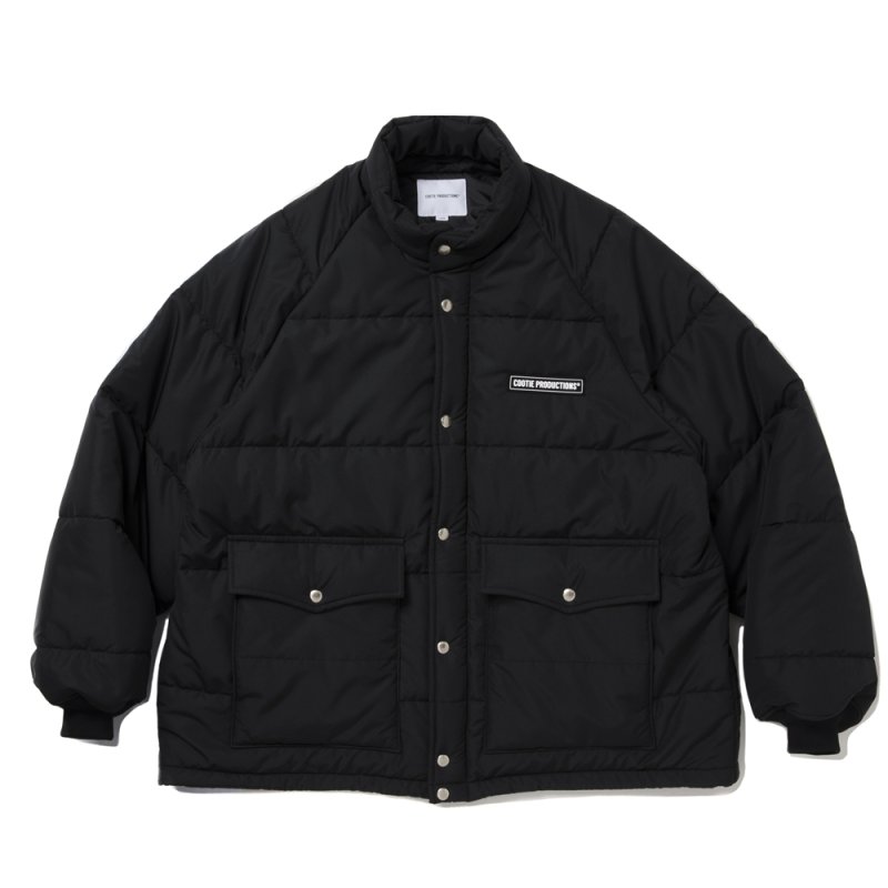 画像1: COOTIE PRODUCTIONS/Error Fit Padded Racing Jacket（Black）［エラーフィットレーシングJKT-25秋冬］