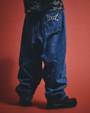 画像3: BlackEyePatch/WIRED RIDER BIKER JEANS（INDIGO） (3)