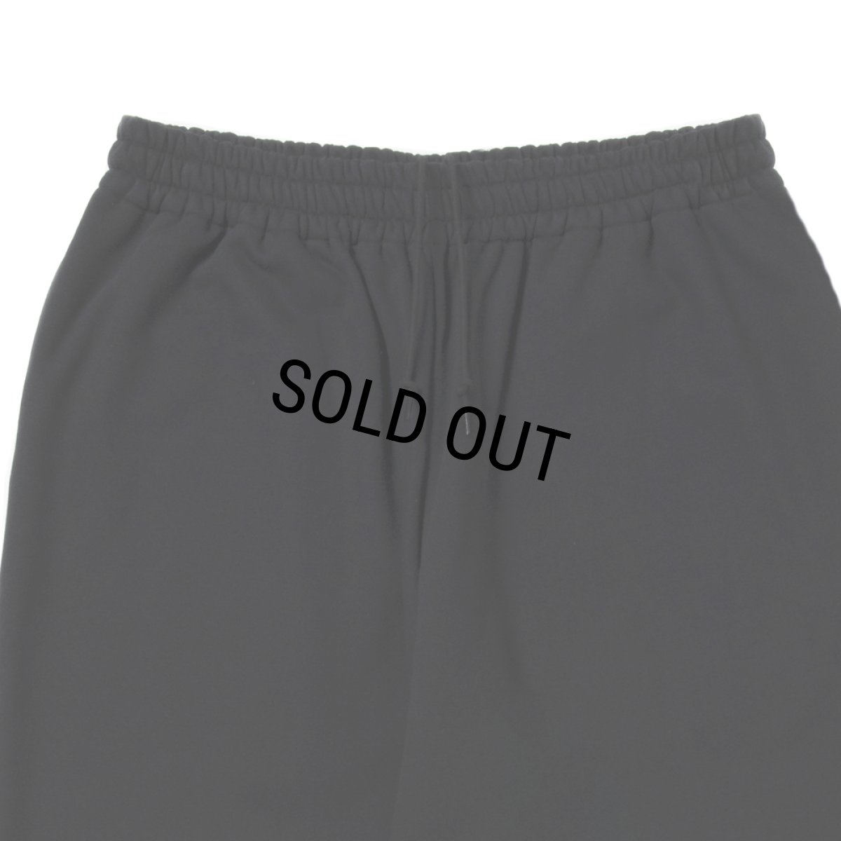 画像3: COOTIE PRODUCTIONS/Chubby Sweat Wide Easy Pants（Black）［チャビースウェットワイドイージーパンツ-25秋冬］ (3)