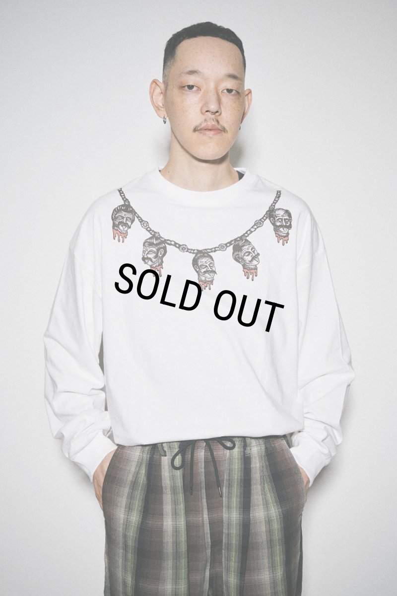 画像3: exodus/KALI MA L/S T SHIRT（WHITE）［プリント長袖T-25秋冬］ (3)