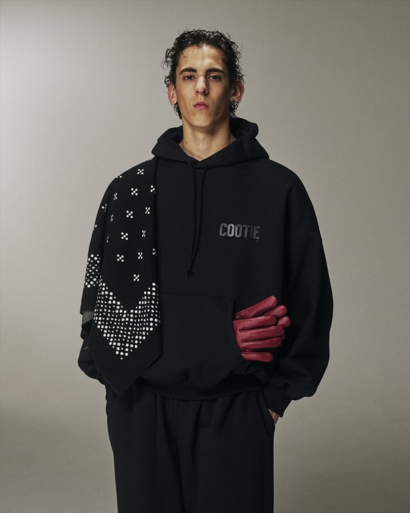 画像3: COOTIE PRODUCTIONS/Chubby Sweat Hoodie（Black）［チャビースウェットフーディー-25秋冬］