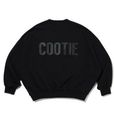 画像1: COOTIE PRODUCTIONS/Chubby Sweat Crew（Black）［チャビースウェットクルー-25秋冬］ (1)