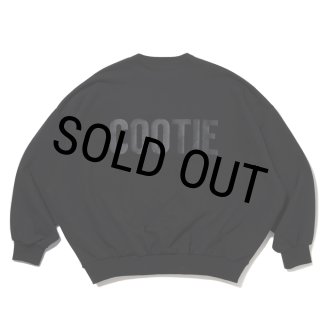 COOTIE PRODUCTIONS/Chubby Sweat Crew（Black）［チャビースウェット