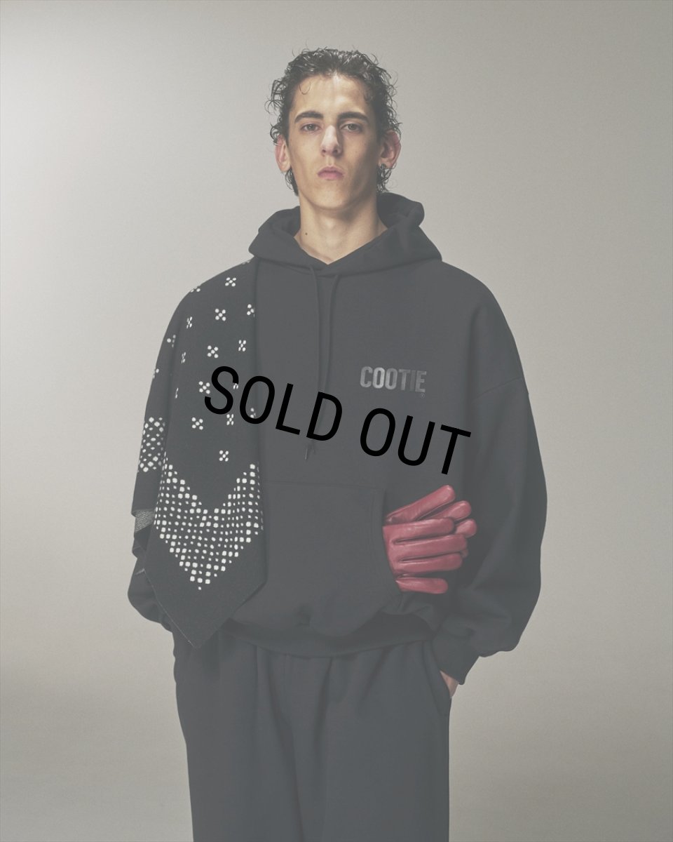 画像5: COOTIE PRODUCTIONS/Chubby Sweat Hoodie（Black）［チャビースウェットフーディー-25秋冬］ (5)