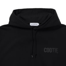 画像3: COOTIE PRODUCTIONS/Chubby Sweat Hoodie（Black）［チャビースウェットフーディー-25秋冬］ (3)