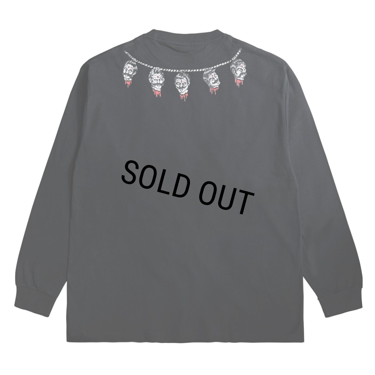 画像2: exodus/KALI MA L/S T SHIRT（BLACK）［プリント長袖T-25秋冬］ (2)