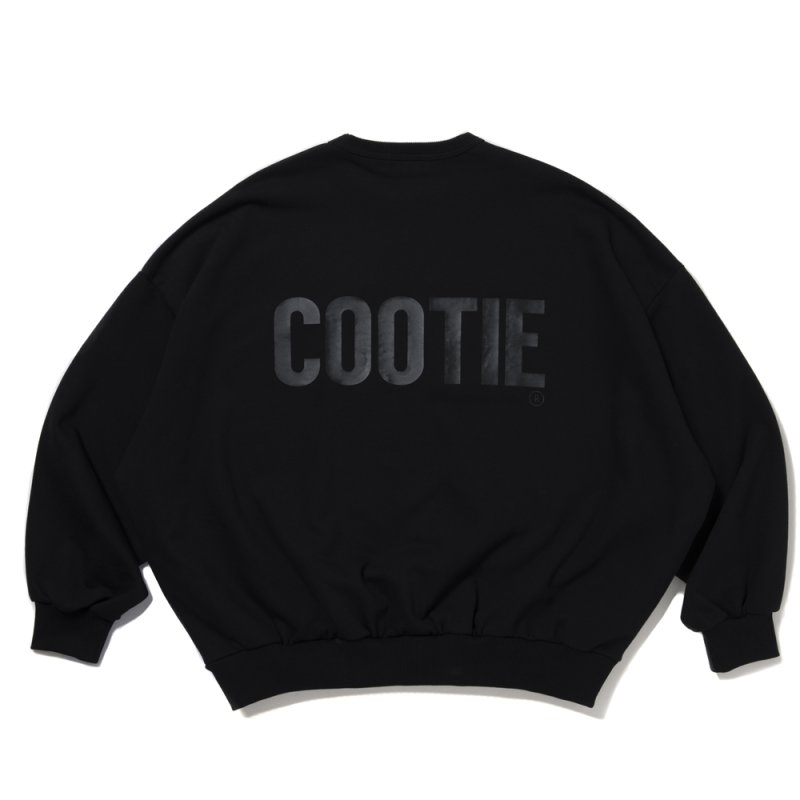 画像2: COOTIE PRODUCTIONS/Chubby Sweat Crew（Black）［チャビースウェットクルー-25秋冬］