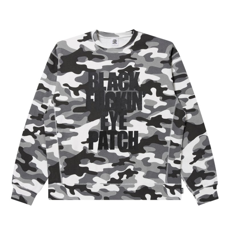 画像1: BlackEyePatch/BFEP CREW SWEAT（CITY CAMO）