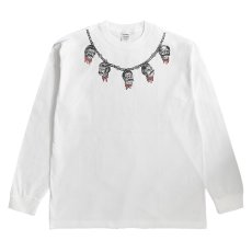 画像1: exodus/KALI MA L/S T SHIRT（WHITE）［プリント長袖T-25秋冬］ (1)