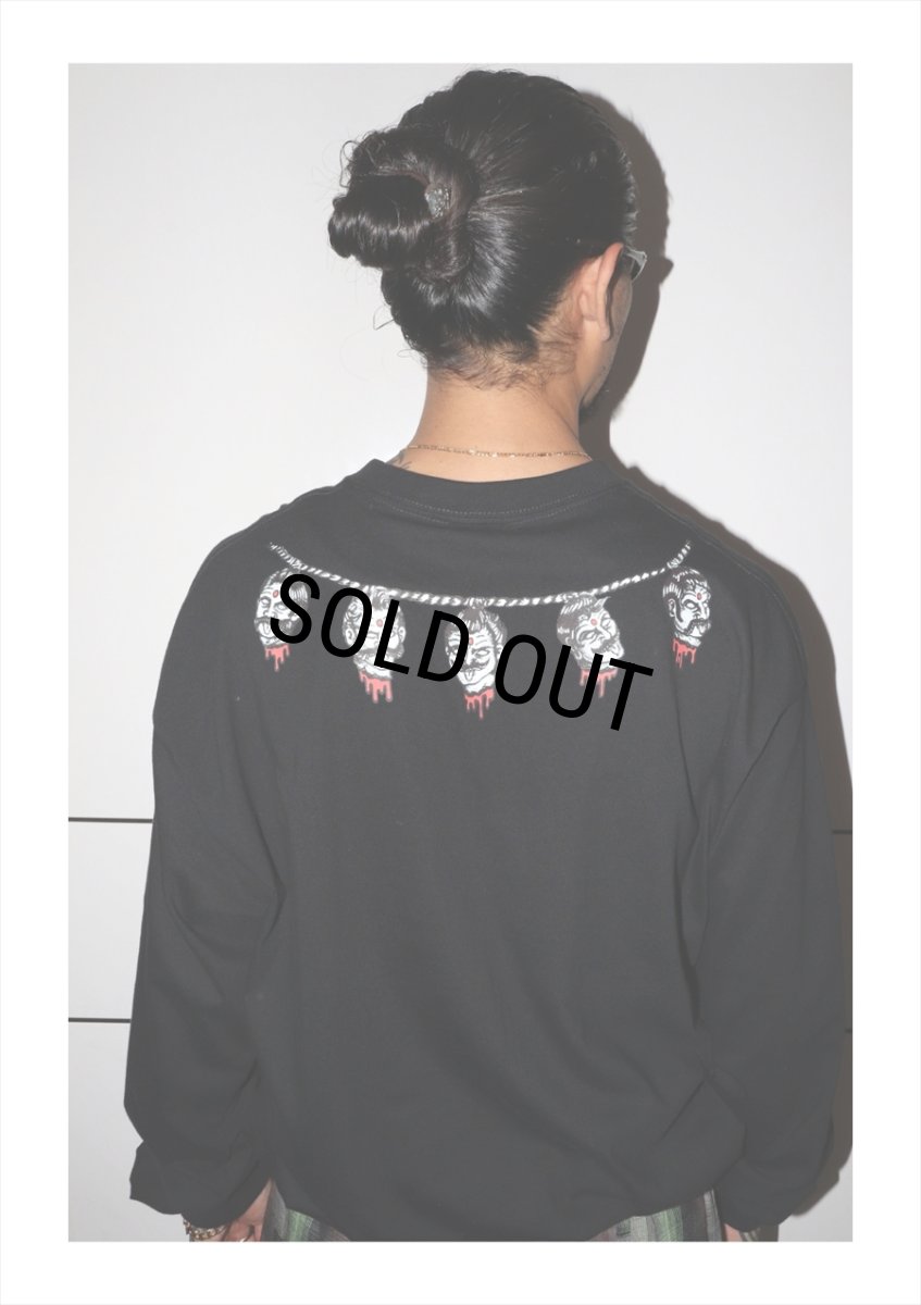 画像4: exodus/KALI MA L/S T SHIRT（BLACK）［プリント長袖T-25秋冬］ (4)