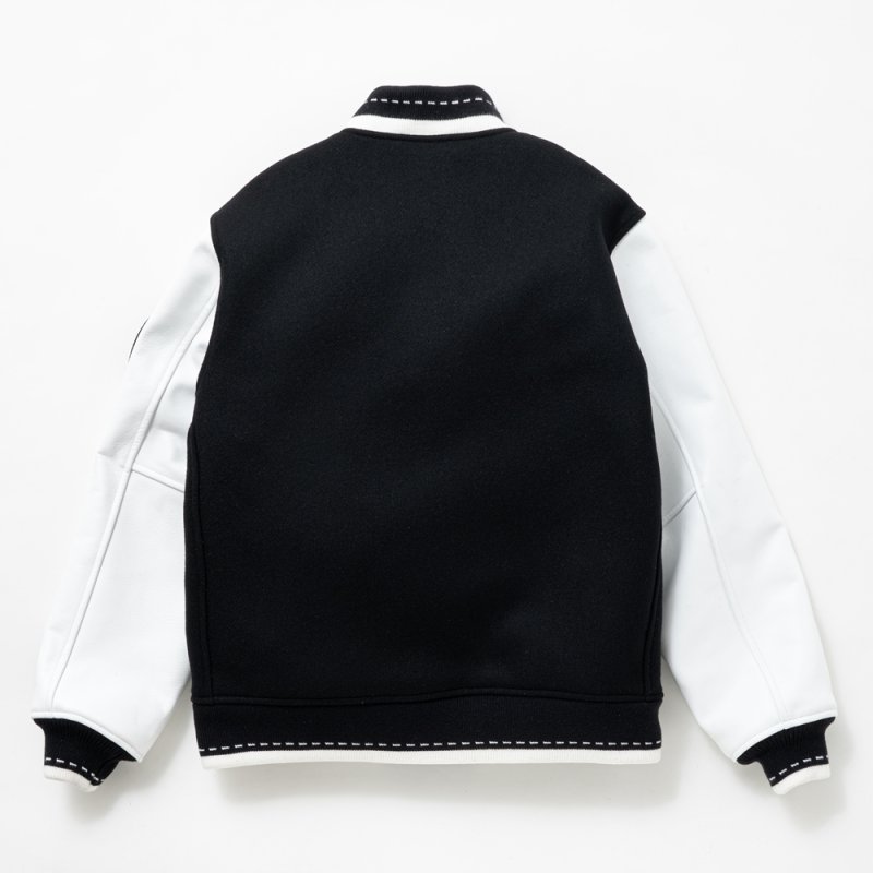 画像2: RATS/VARSITY JKT（BLACK）［ヴァーシティJKT-25秋冬］