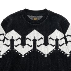 画像2: RATS/NORDIC KNIT（BLACK）［ノルディックニット-25秋冬］ (2)