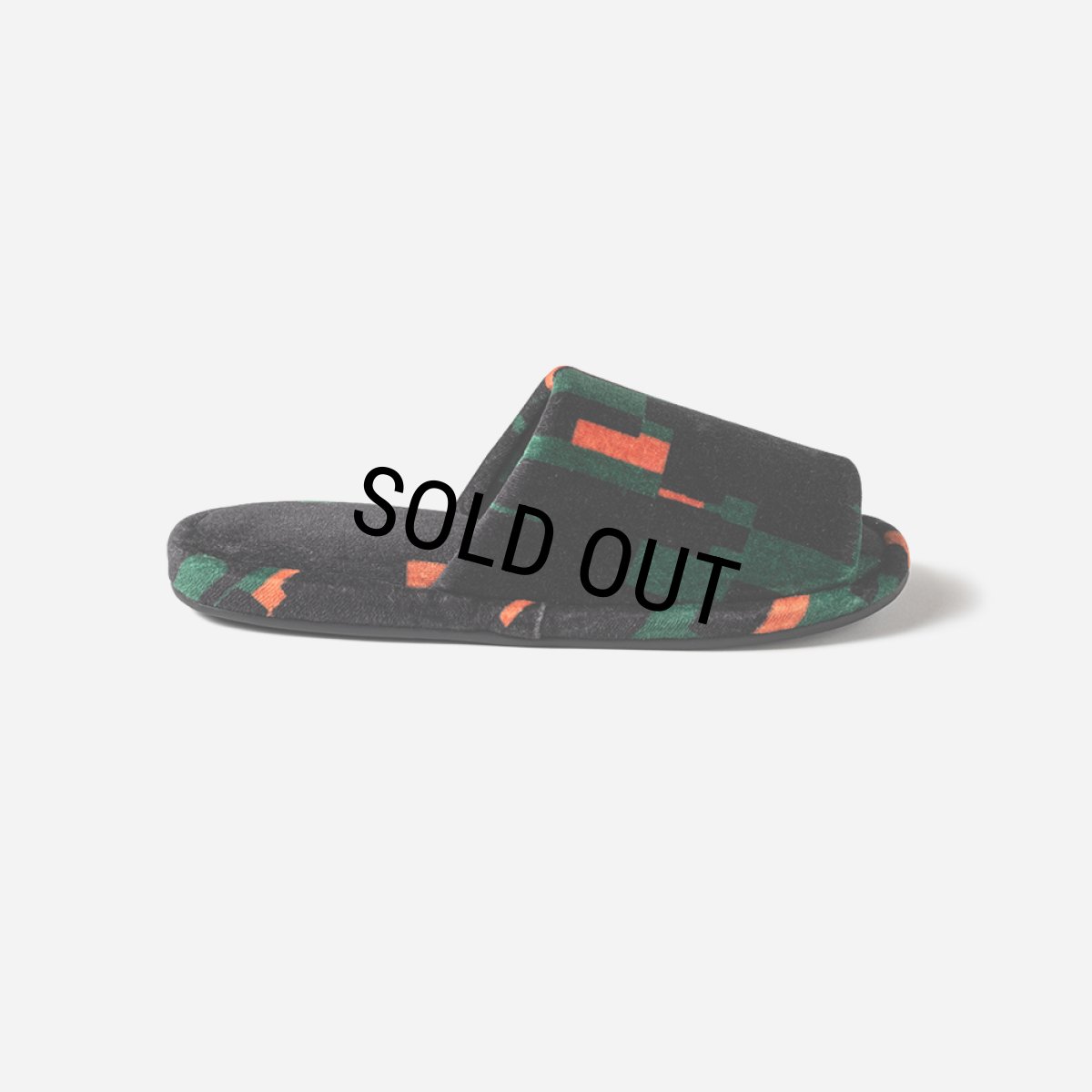 画像4: TIGHTBOOTH/NOISE VELOUR ROOM SANDAL（Noise）［ノイズベロアルームサンダル-25秋冬］ (4)