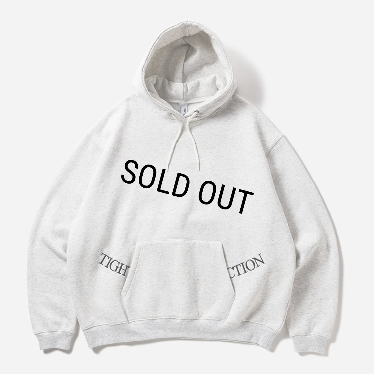 画像2: 【20%OFF】TIGHTBOOTH/STRAIGHT UP HOODIE（Ash）［ストレートアップフーディー-25秋冬］ (2)