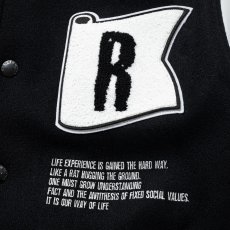 画像6: RATS/VARSITY JKT（BLACK）［ヴァーシティJKT-25秋冬］ (6)