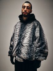 画像4: TIGHTBOOTH/T QUILT FUR MA-1（Black）［TキルトファーMA-1-25秋冬］ (4)