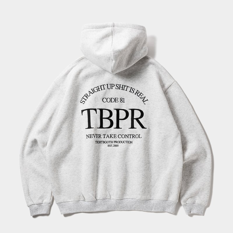 画像2: TIGHTBOOTH/STRAIGHT UP HOODIE（Ash）［ストレートアップフーディー-25秋冬］