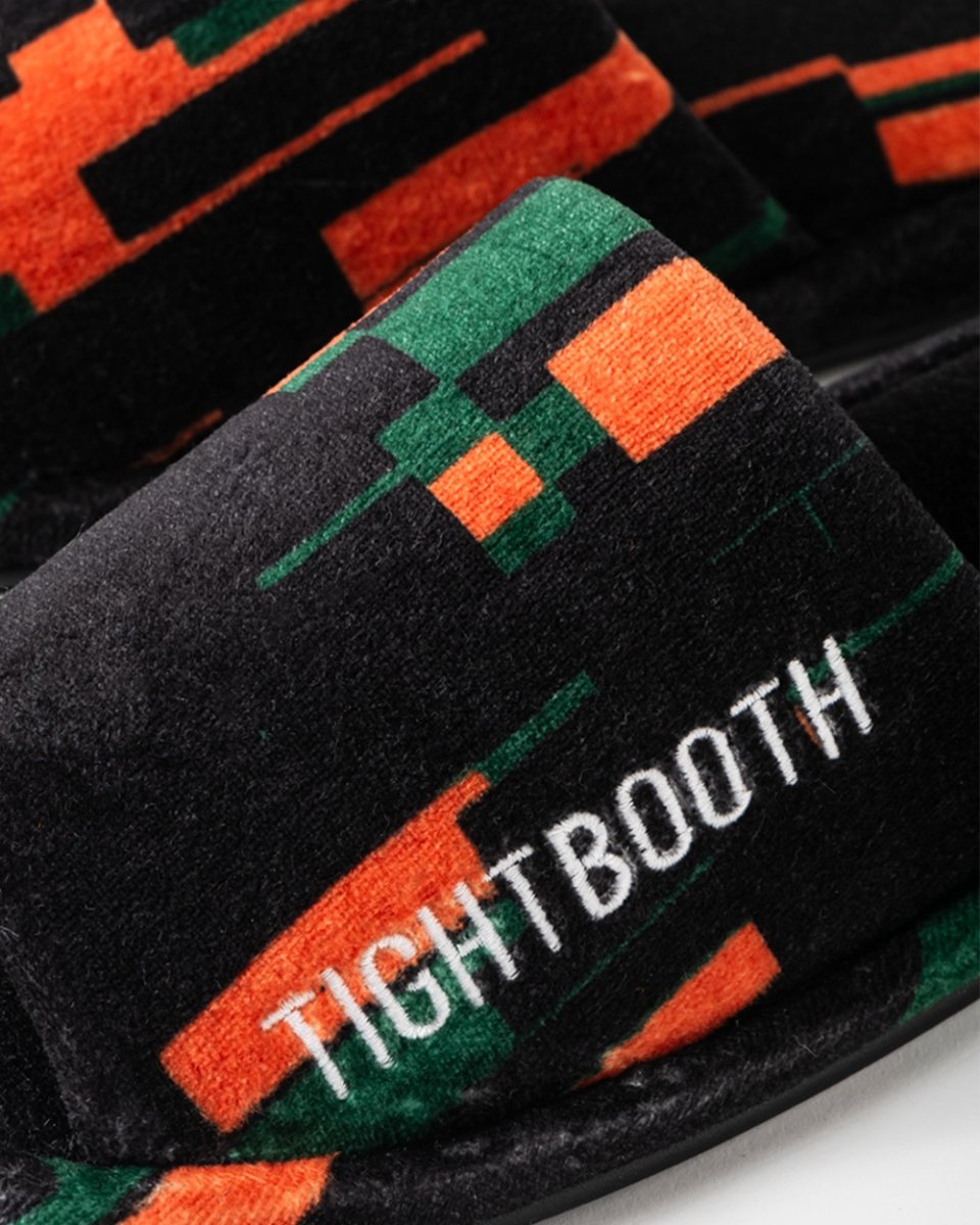 画像8: TIGHTBOOTH/NOISE VELOUR ROOM SANDAL（Noise）［ノイズベロアルームサンダル-25秋冬］ (8)