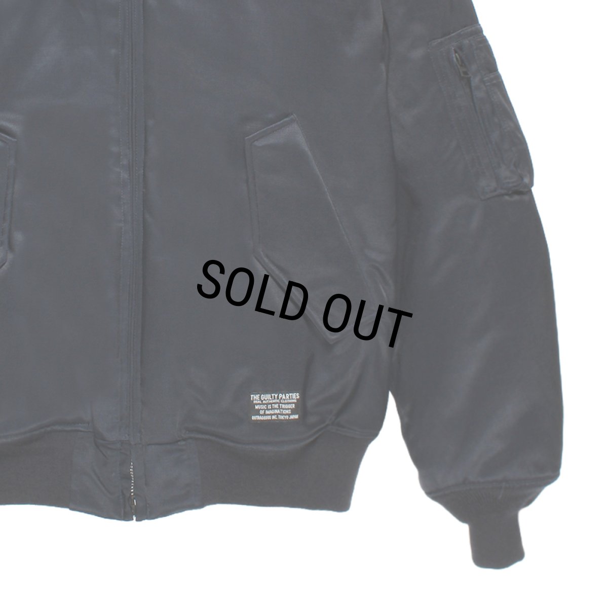 画像3: WACKO MARIA/SPIEWAK / CWU-45 FLIGHT JACKET（NAVY）［CWU-45フライトJKT-25秋冬］ (3)