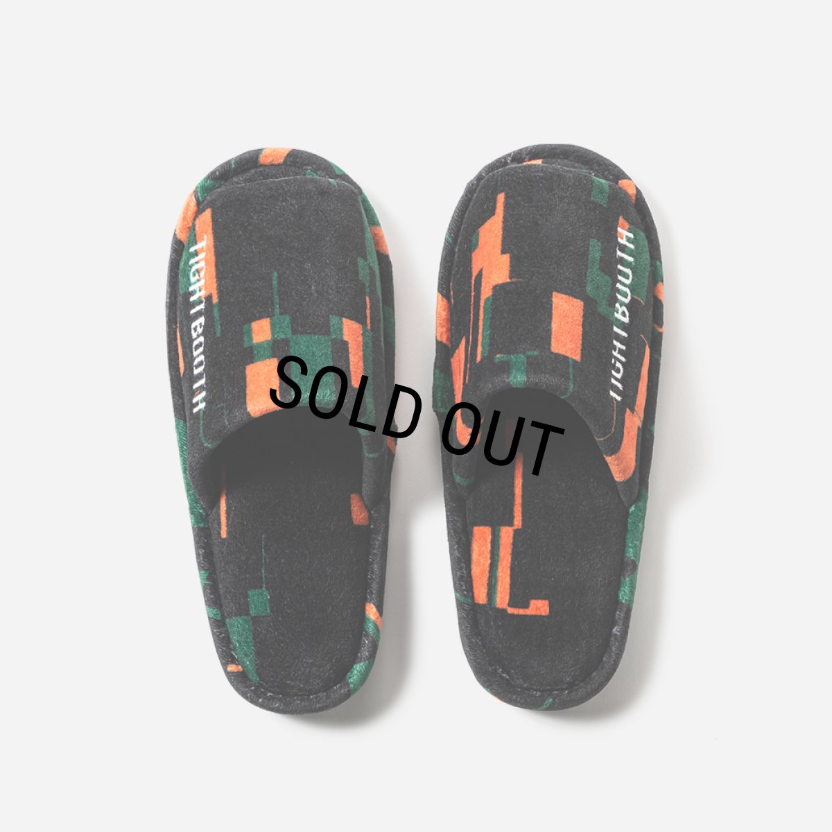 画像6: TIGHTBOOTH/NOISE VELOUR ROOM SANDAL（Noise）［ノイズベロアルームサンダル-25秋冬］ (6)