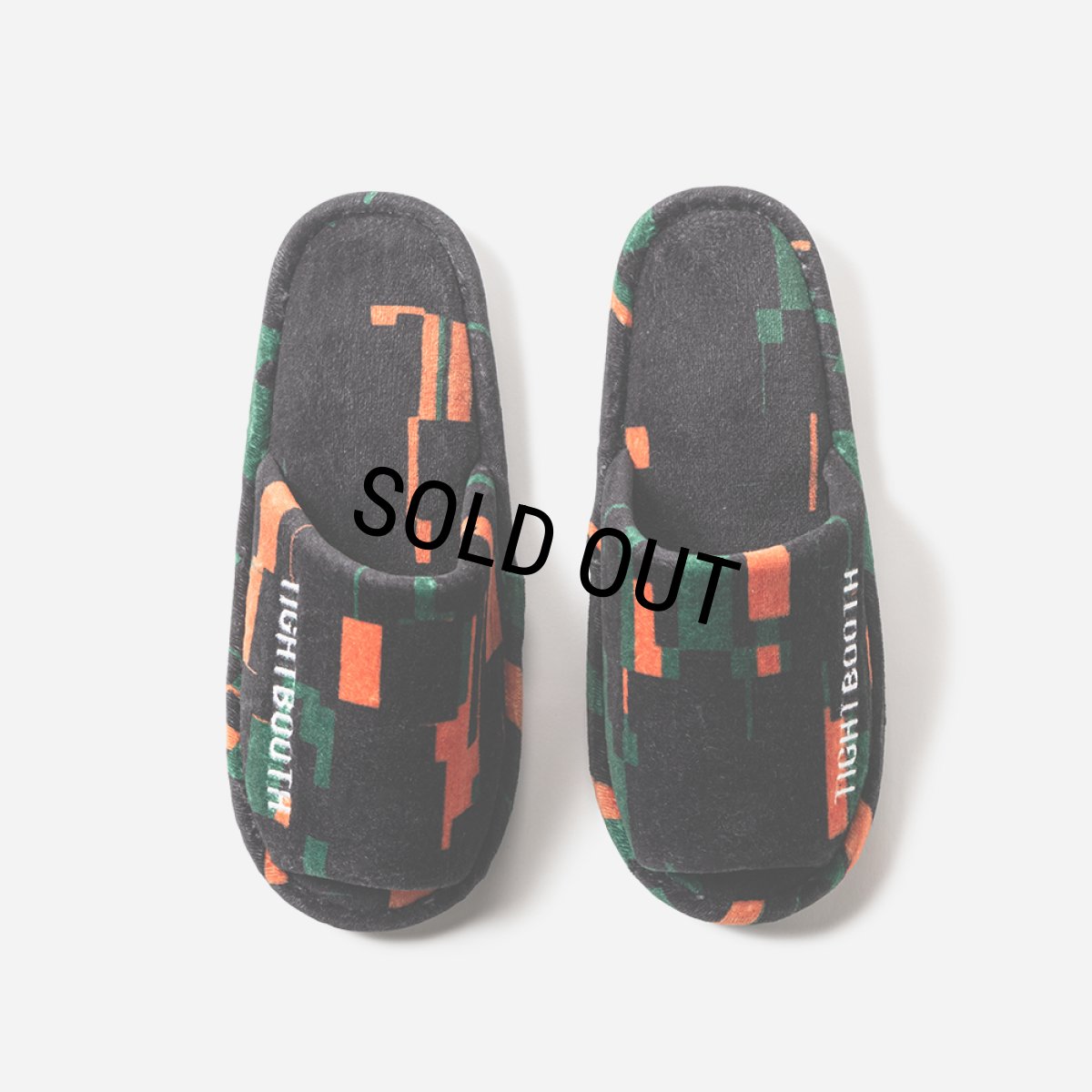 画像7: TIGHTBOOTH/NOISE VELOUR ROOM SANDAL（Noise）［ノイズベロアルームサンダル-25秋冬］ (7)