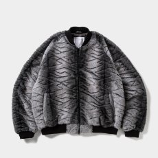 画像1: TIGHTBOOTH/T QUILT FUR MA-1（Black）［TキルトファーMA-1-25秋冬］ (1)
