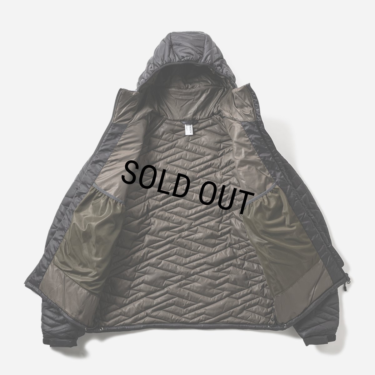 画像2: TIGHTBOOTH/T QUILT PUFFY JKT（Black）［TキルトパファーJKT-25秋冬］ (2)