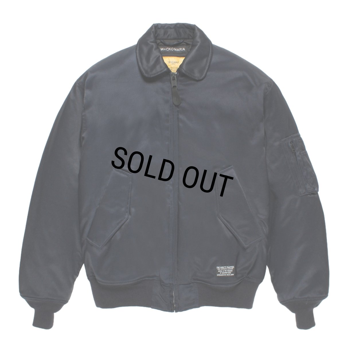画像1: WACKO MARIA/SPIEWAK / CWU-45 FLIGHT JACKET（NAVY）［CWU-45フライトJKT-25秋冬］ (1)