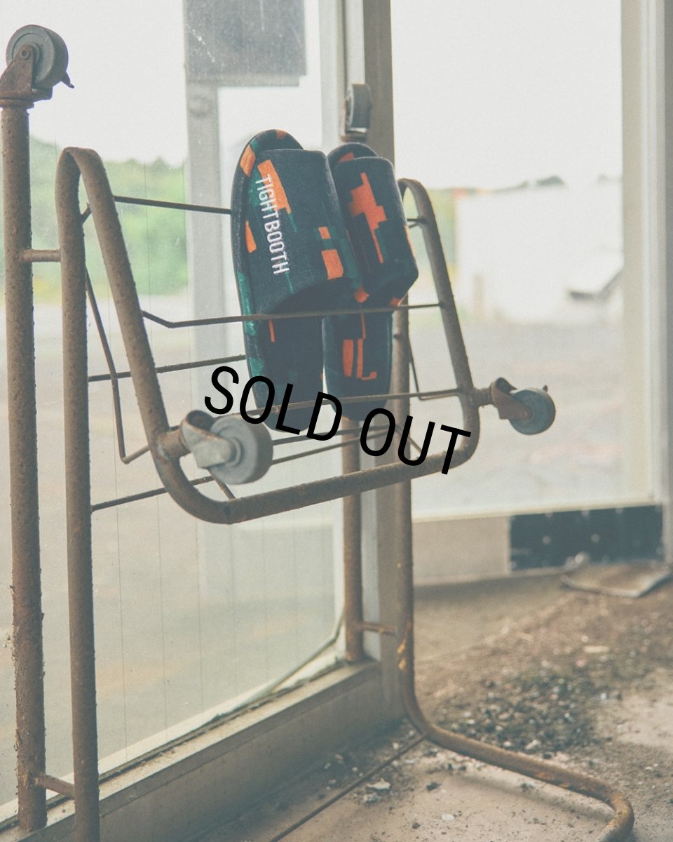 画像9: TIGHTBOOTH/NOISE VELOUR ROOM SANDAL（Noise）［ノイズベロアルームサンダル-25秋冬］ (9)