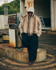 画像10: TIGHTBOOTH/T QUILT FUR MA-1（Brown）［TキルトファーMA-1-25秋冬］ (10)