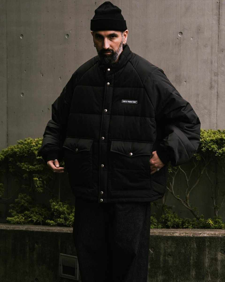 画像11: COOTIE PRODUCTIONS/Error Fit Padded Racing Jacket（Black）［エラーフィットレーシングJKT-25秋冬］ (11)
