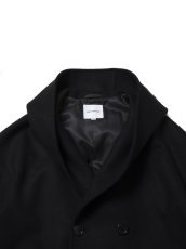 画像3: COOTIE PRODUCTIONS/Wool Melton Double Breasted Jedi Coat（Black）［ウールメルトンダブルブレステッドジェダイコート-25秋冬］ (3)