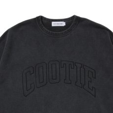 画像3: COOTIE PRODUCTIONS/Pigment Dyed Open End Yarn Sweat Crew（Black）［ピグメントダイスウェットクルー-25秋冬］ (3)