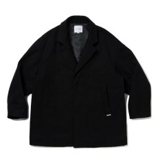 画像1: COOTIE PRODUCTIONS/Cotton Canvas Padded Short Coat（Black）［コットンキャンバスパデッドショートコート-25秋冬］ (1)