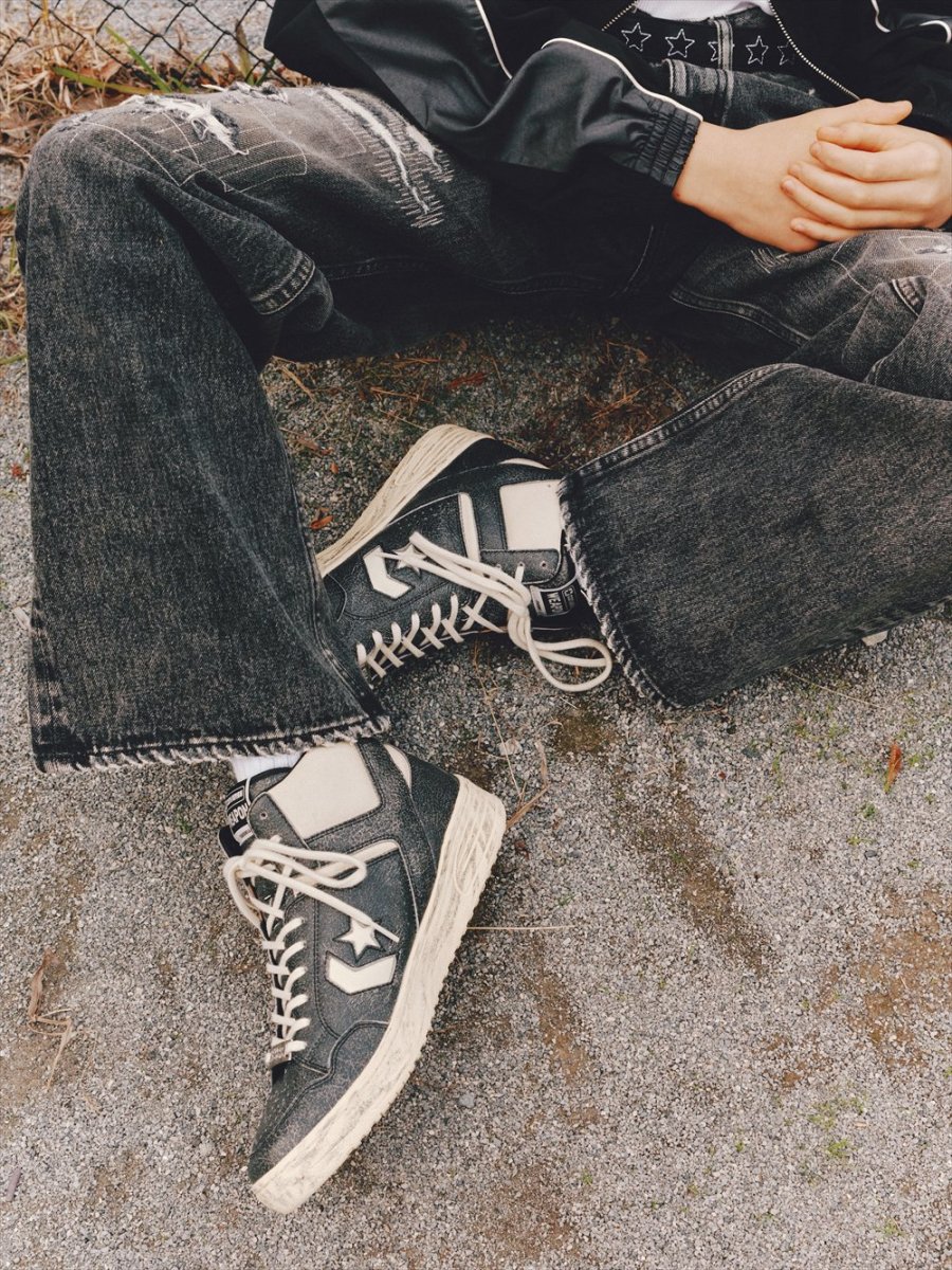 画像17: DAIRIKU/CONVERSE / WEAPON HI / DK（Black）［ウエポンHI-25秋冬］ (17)