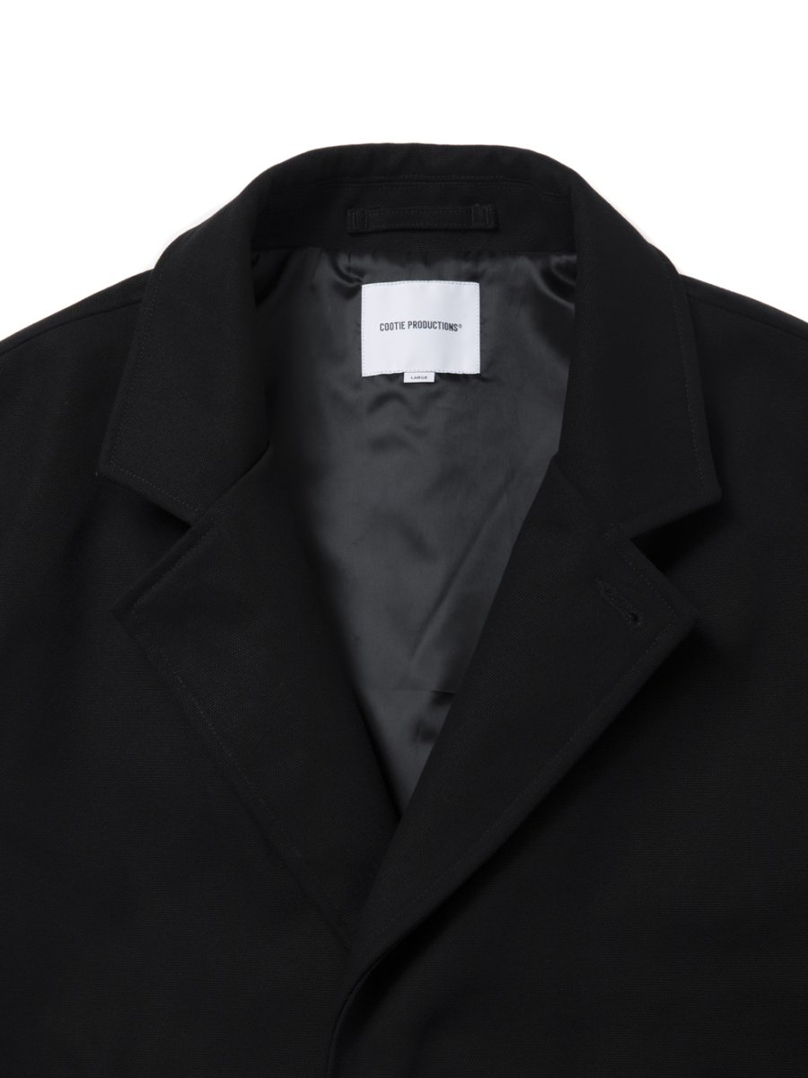 画像4: COOTIE PRODUCTIONS/Cotton Canvas Padded Short Coat（Black）［コットンキャンバスパデッドショートコート-25秋冬］ (4)