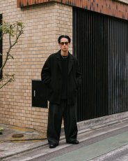 画像8: COOTIE PRODUCTIONS/Cotton Canvas Padded Short Coat（Black）［コットンキャンバスパデッドショートコート-25秋冬］ (8)