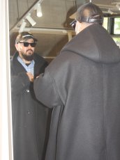 画像5: COOTIE PRODUCTIONS/Wool Melton Double Breasted Jedi Coat（Black）［ウールメルトンダブルブレステッドジェダイコート-25秋冬］ (5)